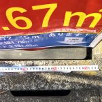 間口は有効で２．５ｍあります。参考：ドアミラー格納時　プリウス全幅１．８４５ｍ　　アルファード全幅２．００ｍ